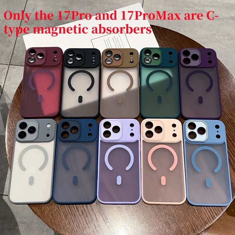 Translucent Lens Protection Phone Case for iPhone 17 Series - Polendo Design
