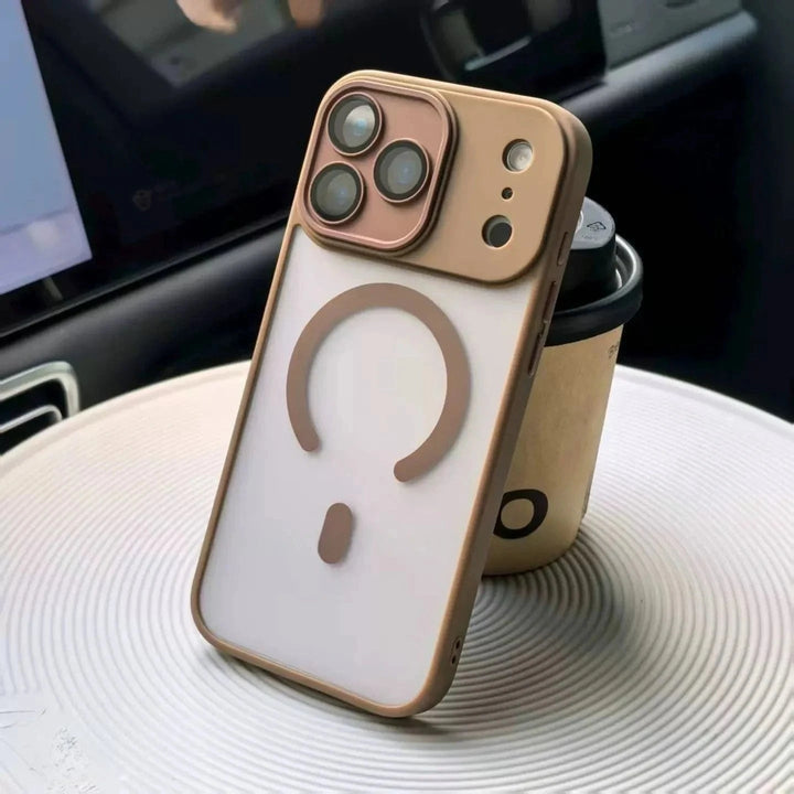 Translucent Lens Protection Phone Case for iPhone 17 Series - Polendo Design