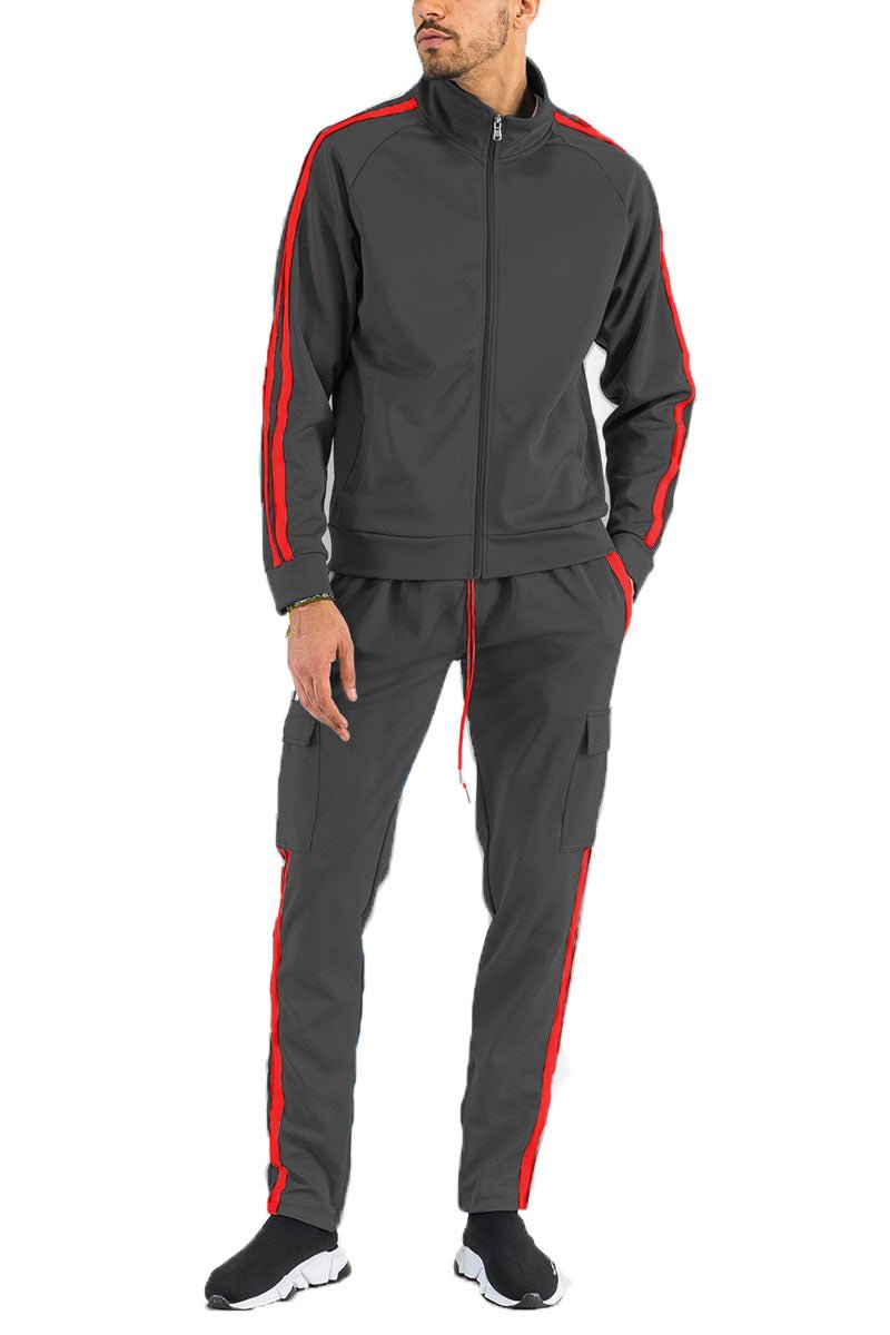 Two Stripe Cargo Pant Set - Polendo Design