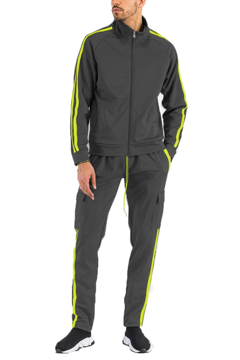 Two Stripe Cargo Pant Set - Polendo Design