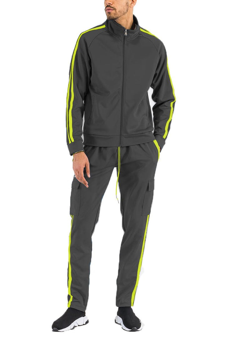 Two Stripe Cargo Pant Set - Polendo Design