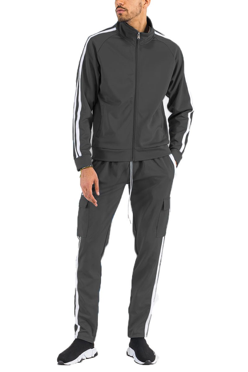 Two Stripe Cargo Pant Set - Polendo Design
