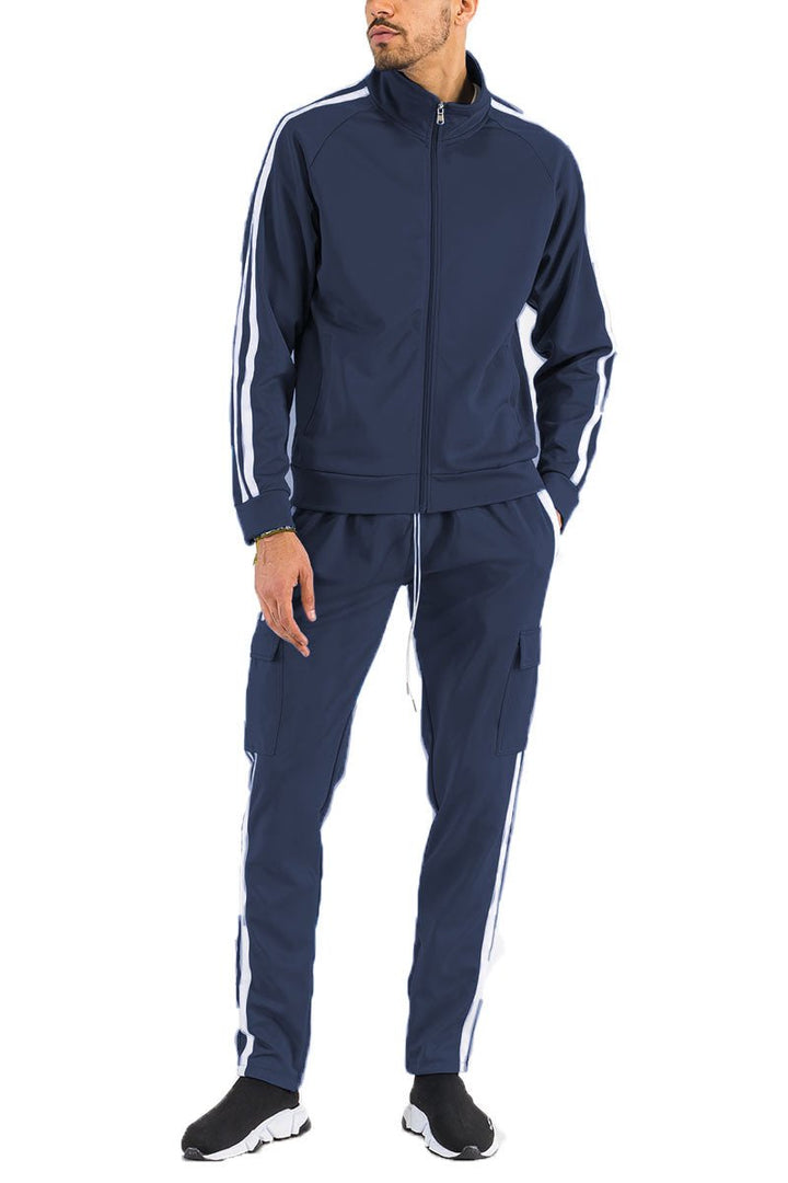 Two Stripe Cargo Pant Set - Polendo Design