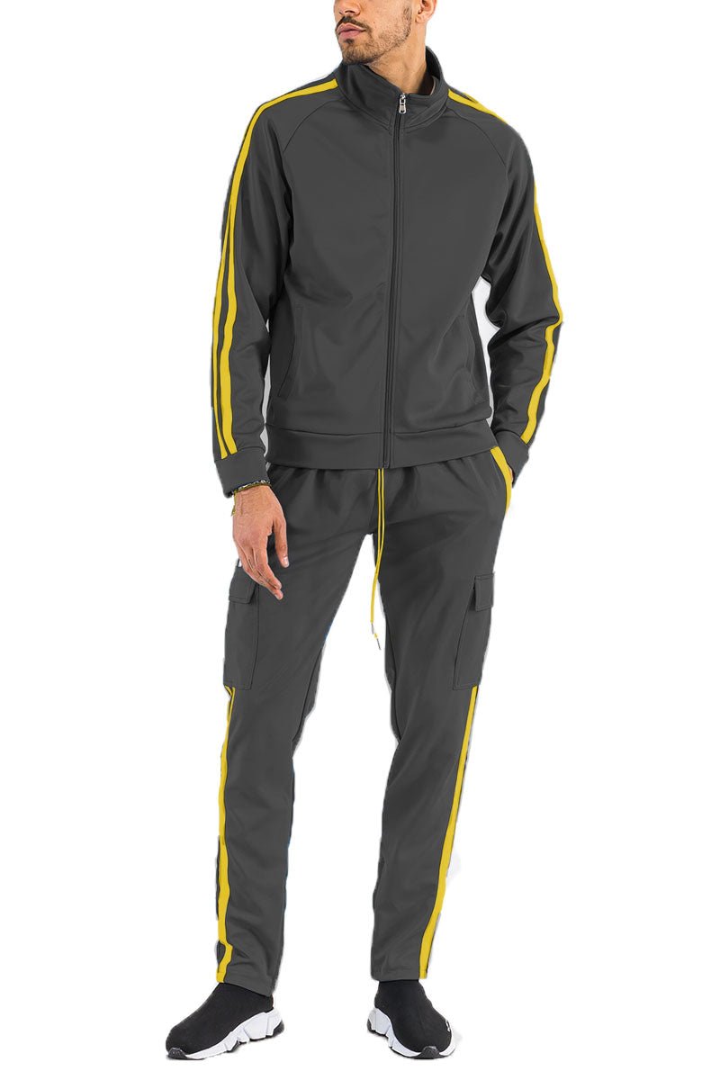 Two Stripe Cargo Pant Set - Polendo Design