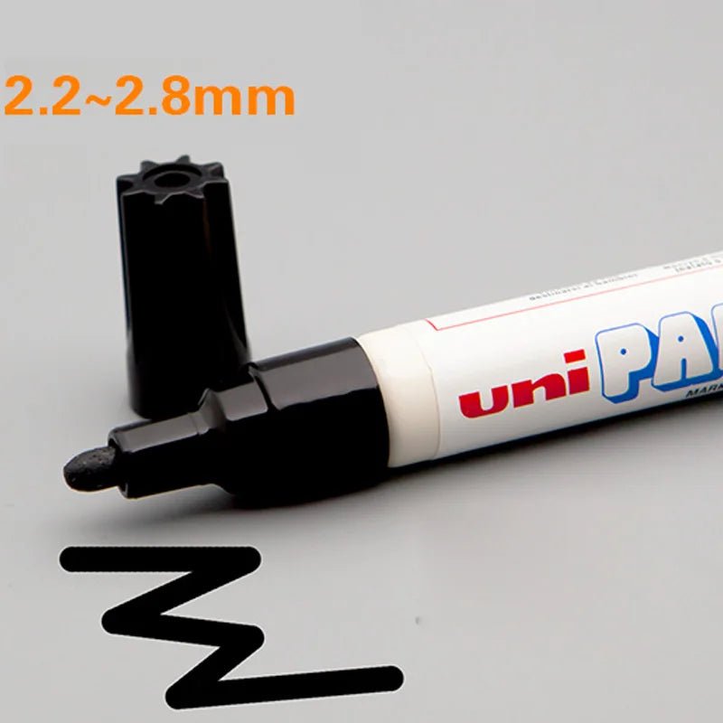 UNI Permanent Paint Marker – Fine Tip, Assorted Colors - Polendo Design
