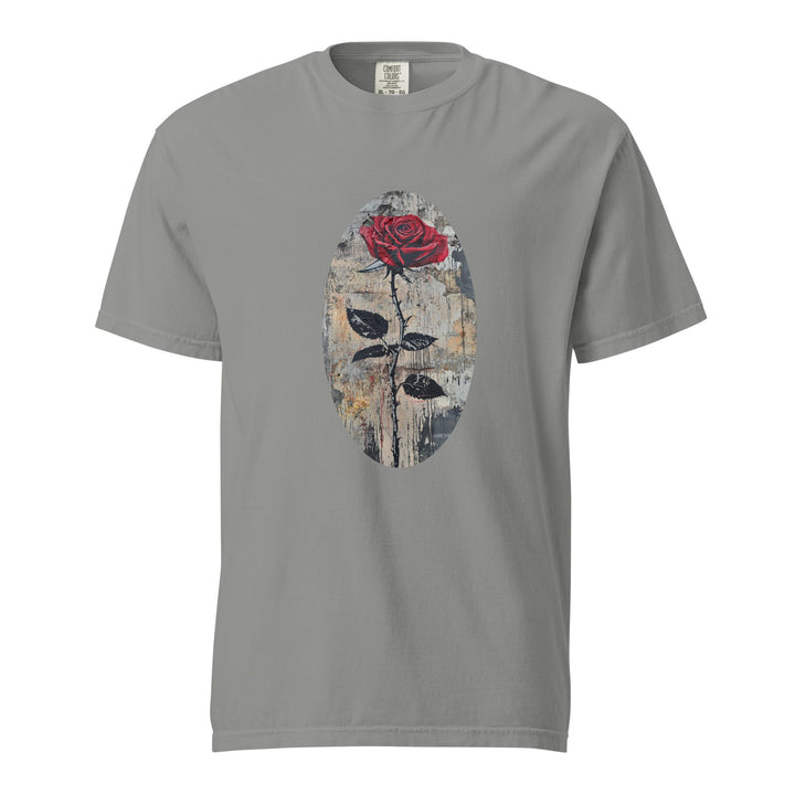 Polendo Crimson Ruin Heavyweight T-Shirt - Polendo Design polendo crimson ruin heavyweight t-shirt