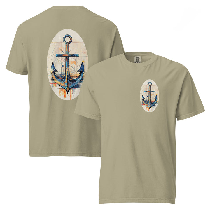 Polendo Anchor of Resolve Heavyweight T-Shirt - Polendo Design polendo anchor of resolve heavyweight t-shirt