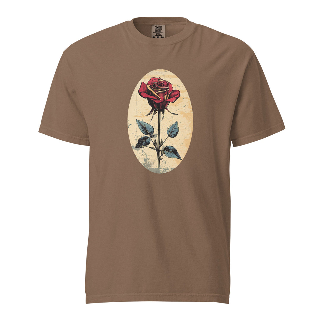 Polendo Vintage Bloom Heavyweight T-Shirt - Polendo Design polendo vintage bloom heavyweight t-shirt
