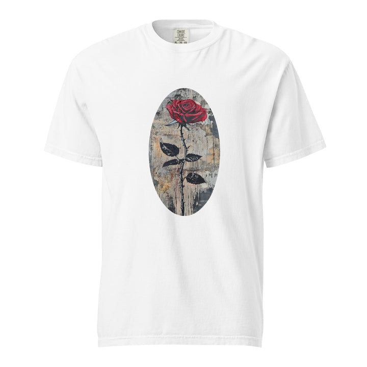 Polendo Crimson Ruin Heavyweight T-Shirt - Polendo Design polendo crimson ruin heavyweight t-shirt