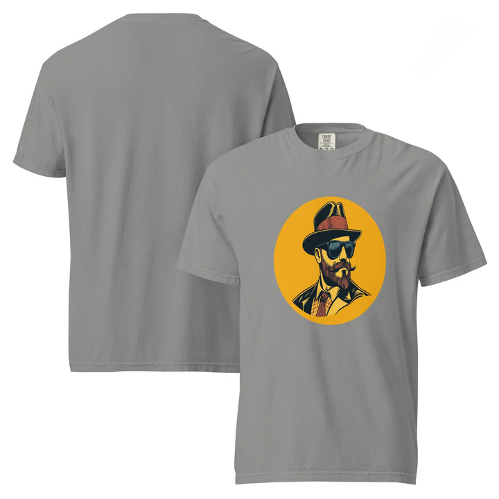 Polendo Vintage Gold Character Heavyweight T-Shirt - Polendo Design polendo vintage gold character heavyweight t-shirt