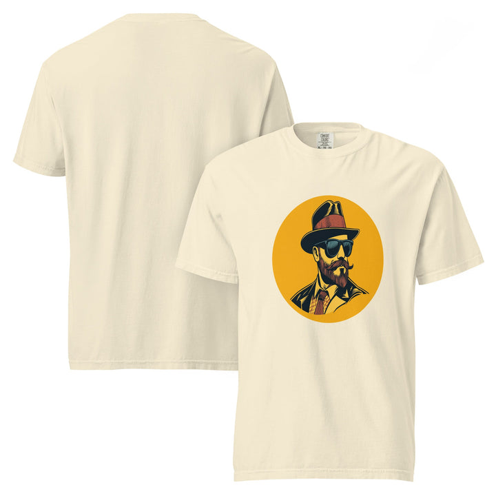Polendo Vintage Gold Character Heavyweight T-Shirt - Polendo Design polendo vintage gold character heavyweight t-shirt