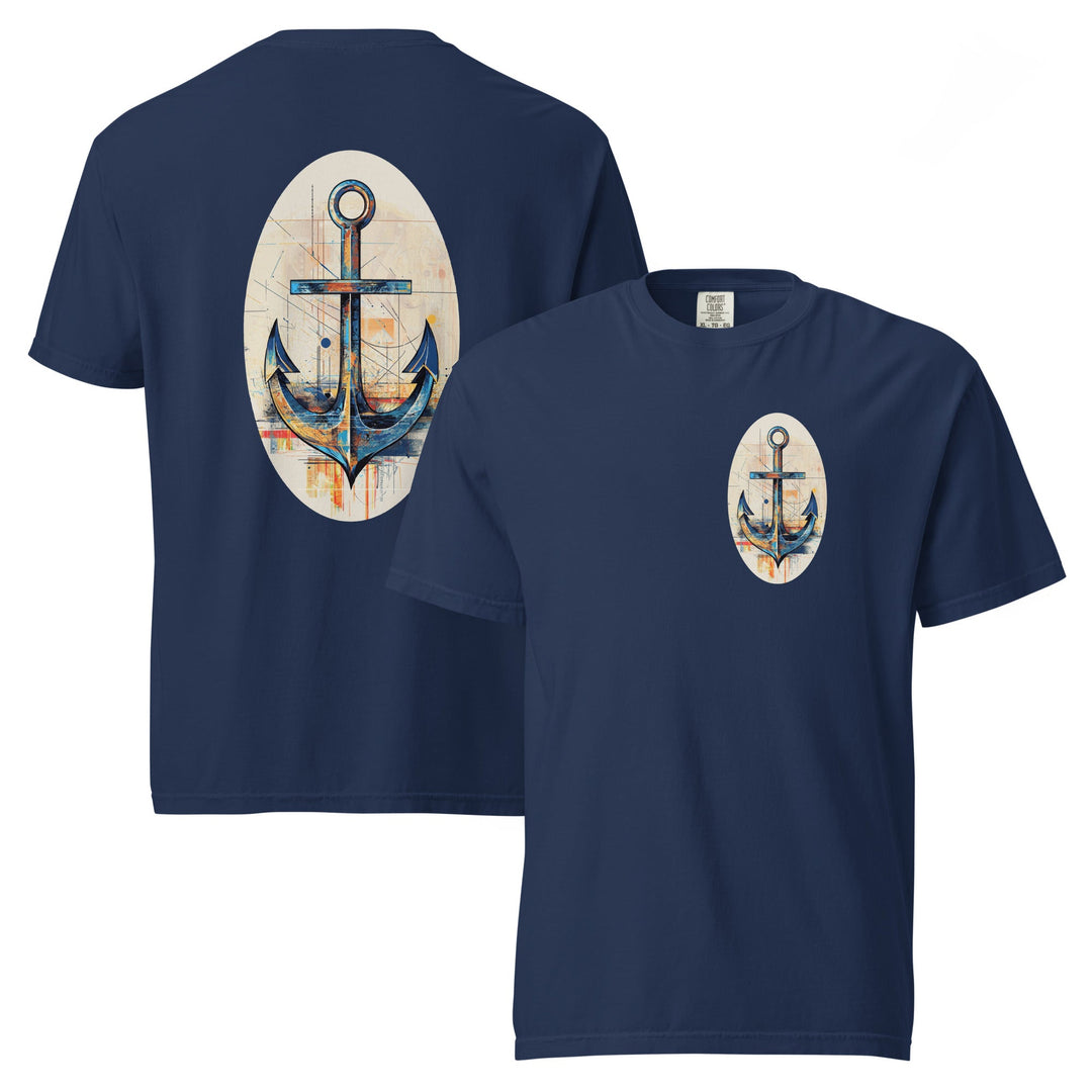 Polendo Anchor of Resolve Heavyweight T-Shirt - Polendo Design polendo anchor of resolve heavyweight t-shirt