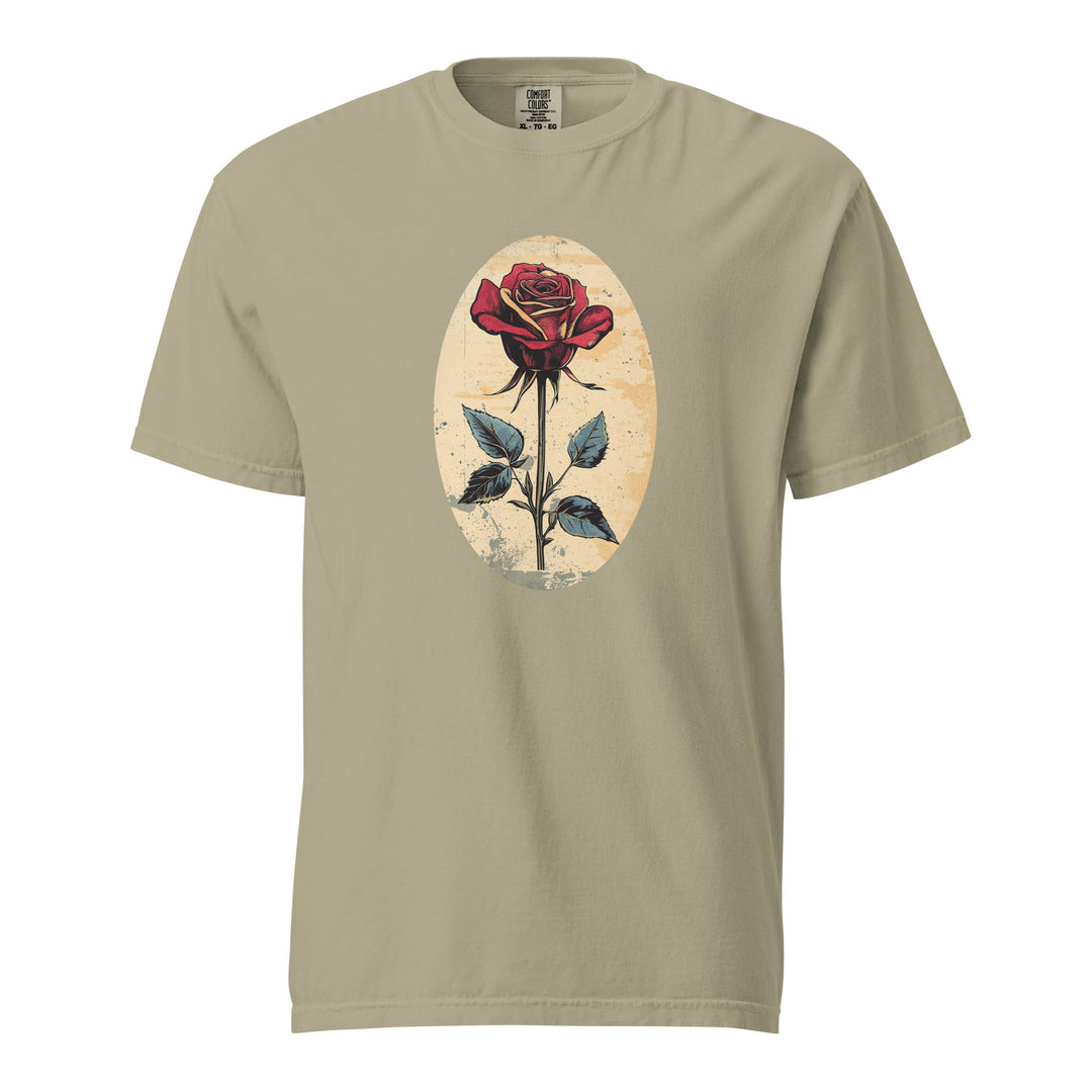Polendo Vintage Bloom Heavyweight T-Shirt - Polendo Design polendo vintage bloom heavyweight t-shirt