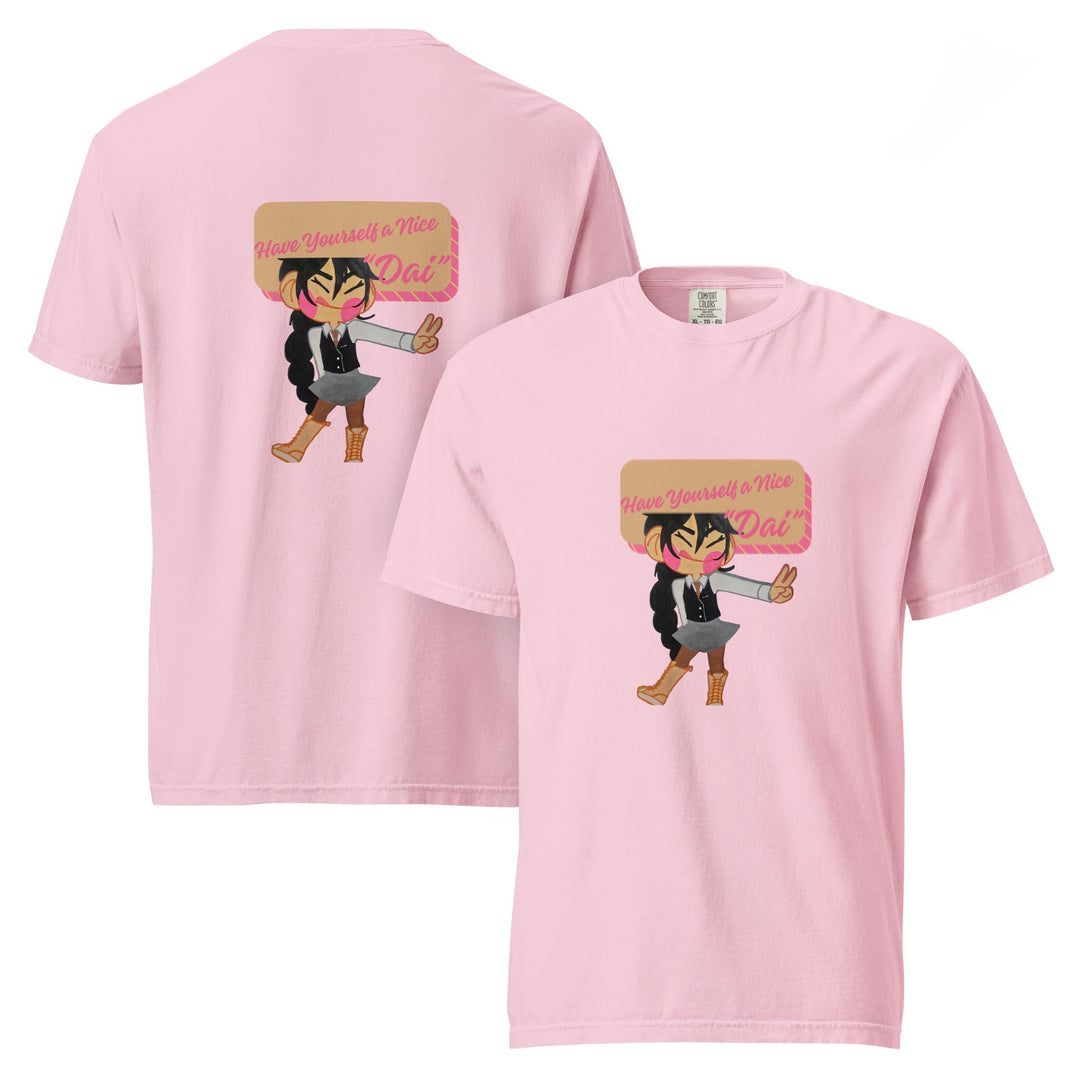 Have a Nice Dai Graphic T-Shirt – Cute Character Cotton Tee - Polendo Design graphic t-shirt