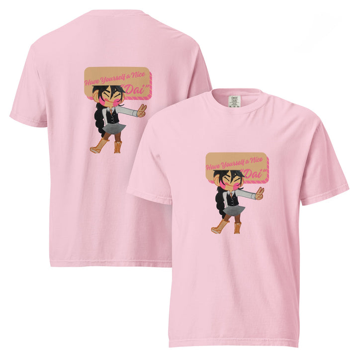 Have a Nice Dai Graphic T-Shirt – Cute Character Cotton Tee - Polendo Design graphic t-shirt