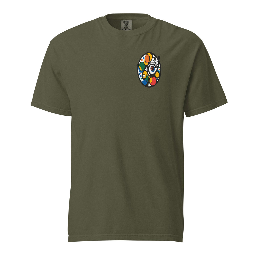 Polendo Orbit Pulse Heavyweight T-Shirt - Polendo Design polendo orbit pulse heavyweight t-shirt