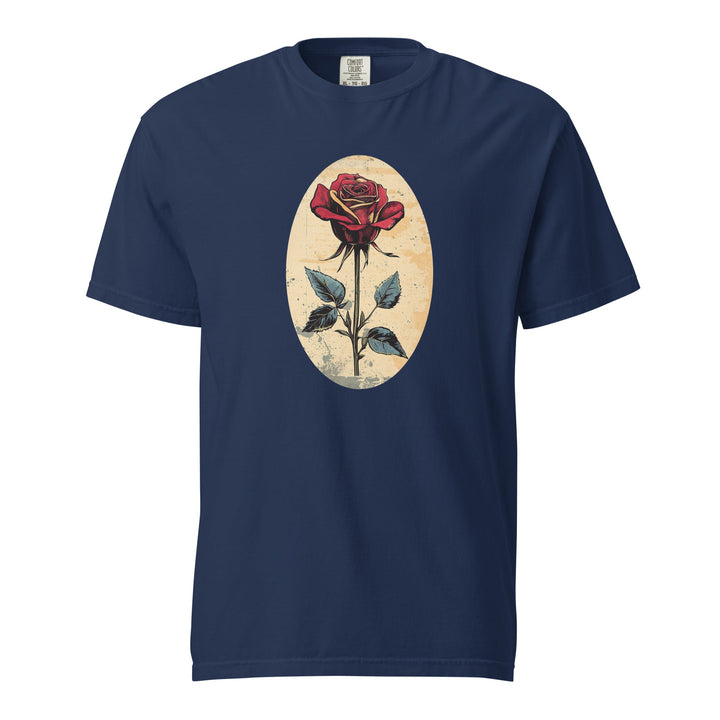 Polendo Vintage Bloom Heavyweight T-Shirt - Polendo Design polendo vintage bloom heavyweight t-shirt