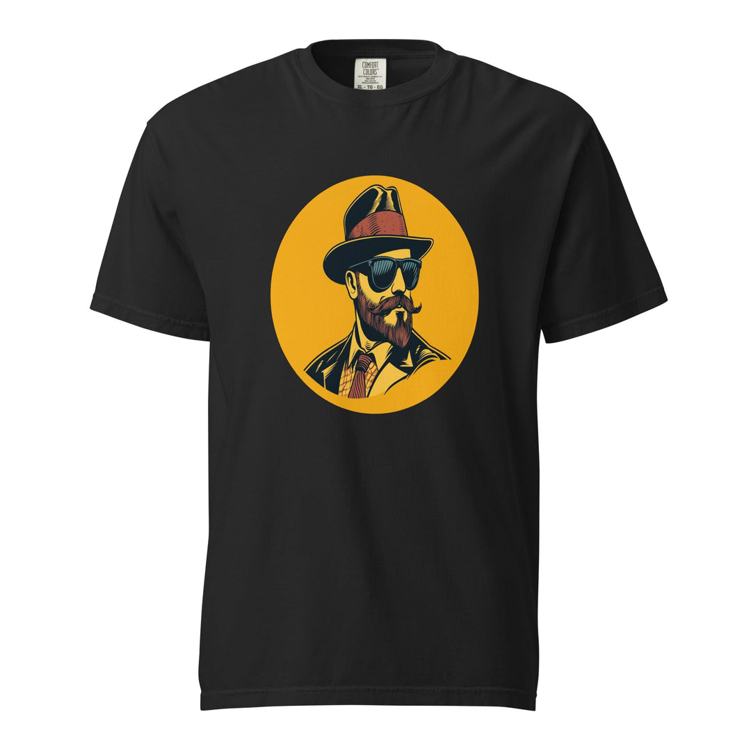 Polendo Vintage Gold Character Heavyweight T-Shirt - Polendo Design polendo vintage gold character heavyweight t-shirt