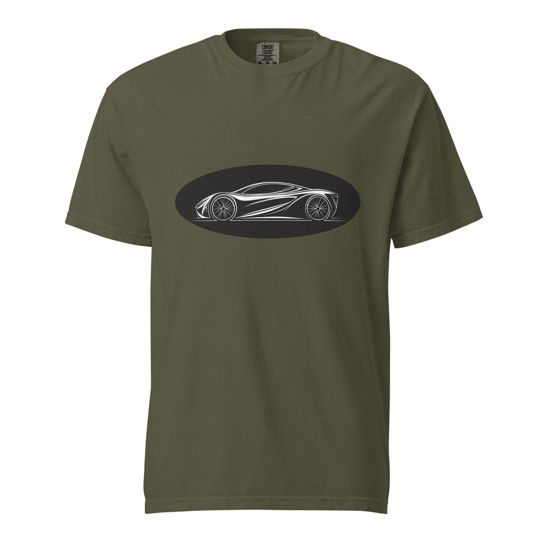 Polendo Velocity Line Heavyweight T-Shirt - Polendo Design polendo velocity line heavyweight t-shirt