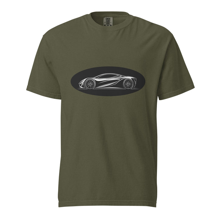Polendo Velocity Line Heavyweight T-Shirt - Polendo Design polendo velocity line heavyweight t-shirt