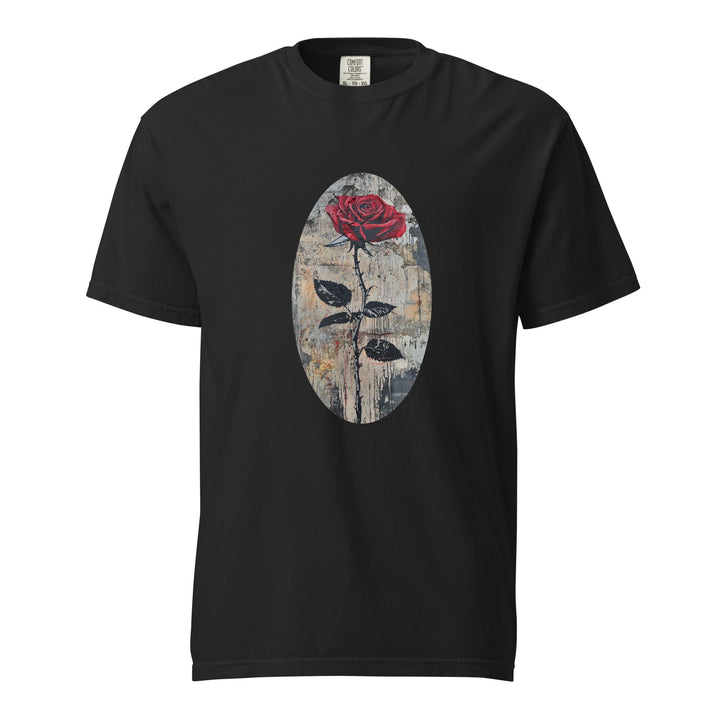 Polendo Crimson Ruin Heavyweight T-Shirt - Polendo Design polendo crimson ruin heavyweight t-shirt