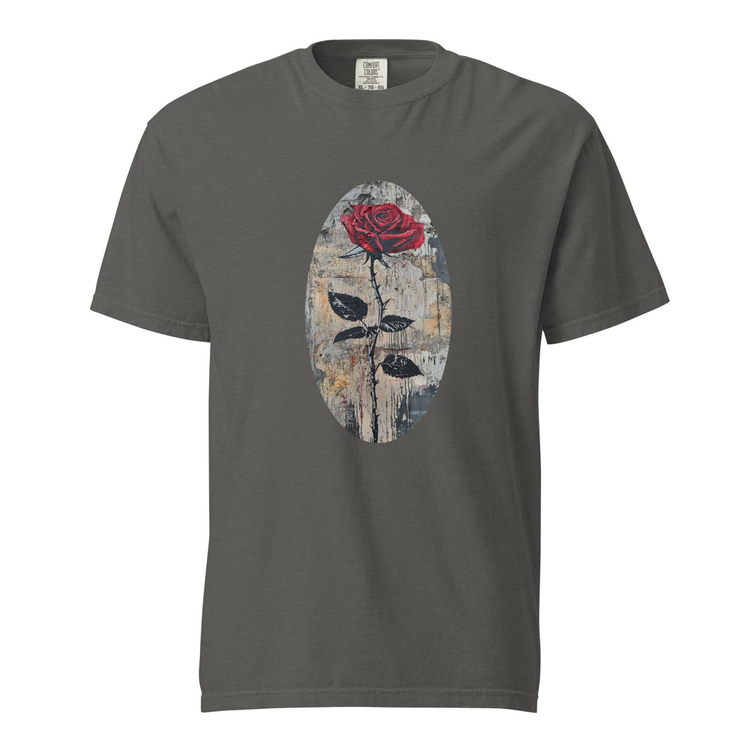 Polendo Crimson Ruin Heavyweight T-Shirt - Polendo Design polendo crimson ruin heavyweight t-shirt