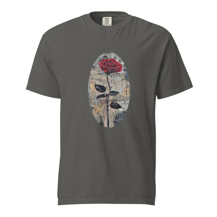 Polendo Crimson Ruin Heavyweight T-Shirt - Polendo Design polendo crimson ruin heavyweight t-shirt