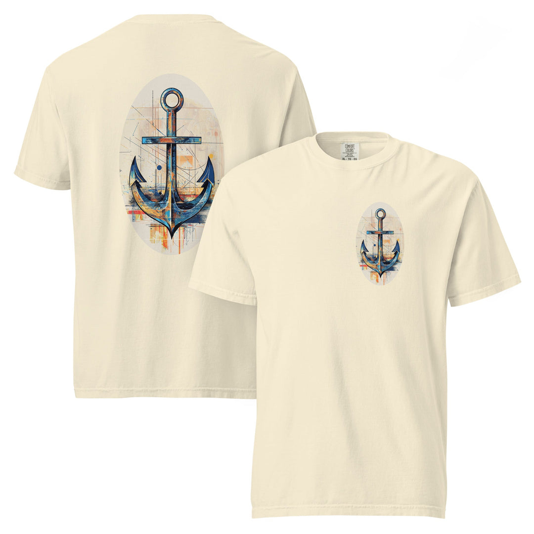 Polendo Anchor of Resolve Heavyweight T-Shirt - Polendo Design polendo anchor of resolve heavyweight t-shirt