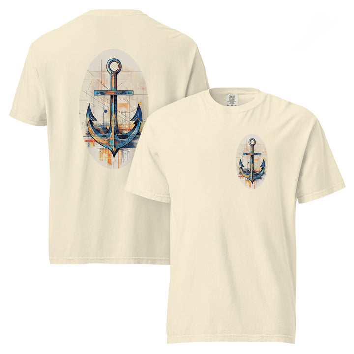 Polendo Anchor of Resolve Heavyweight T-Shirt - Polendo Design polendo anchor of resolve heavyweight t-shirt