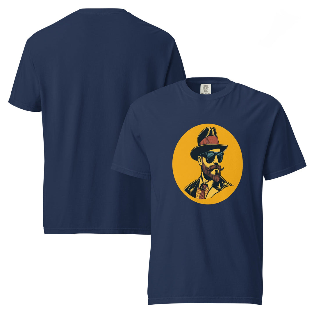 Polendo Vintage Gold Character Heavyweight T-Shirt - Polendo Design polendo vintage gold character heavyweight t-shirt