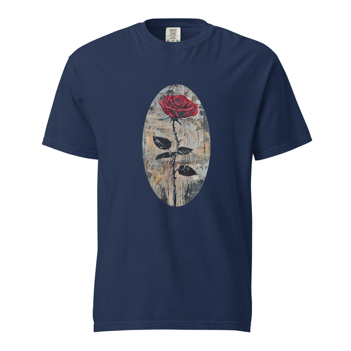 Polendo Crimson Ruin Heavyweight T-Shirt - Polendo Design polendo crimson ruin heavyweight t-shirt