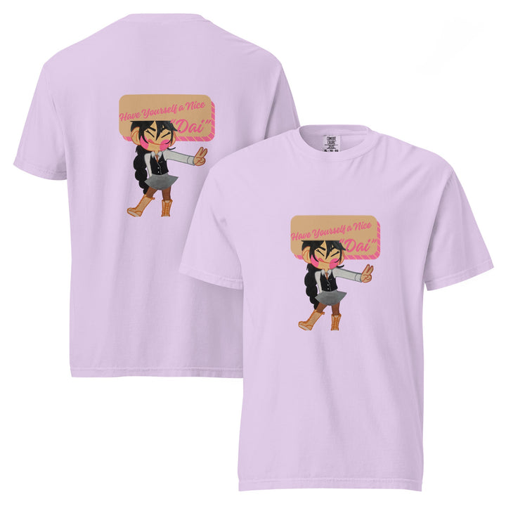 Have a Nice Dai Graphic T-Shirt – Cute Character Cotton Tee - Polendo Design graphic t-shirt