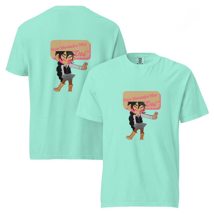 Have a Nice Dai Graphic T-Shirt – Cute Character Cotton Tee - Polendo Design graphic t-shirt