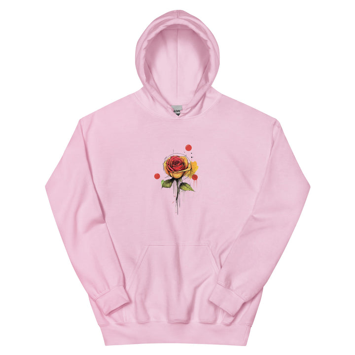 "A touch of Rose" Unique Hoodie - Polendo Design rose graphic hoodie rose graphic hoodie