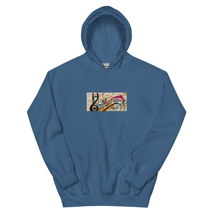"Jazz in color" Stylish Hoodie Tops/Sweatshirts &amp; Hoodies