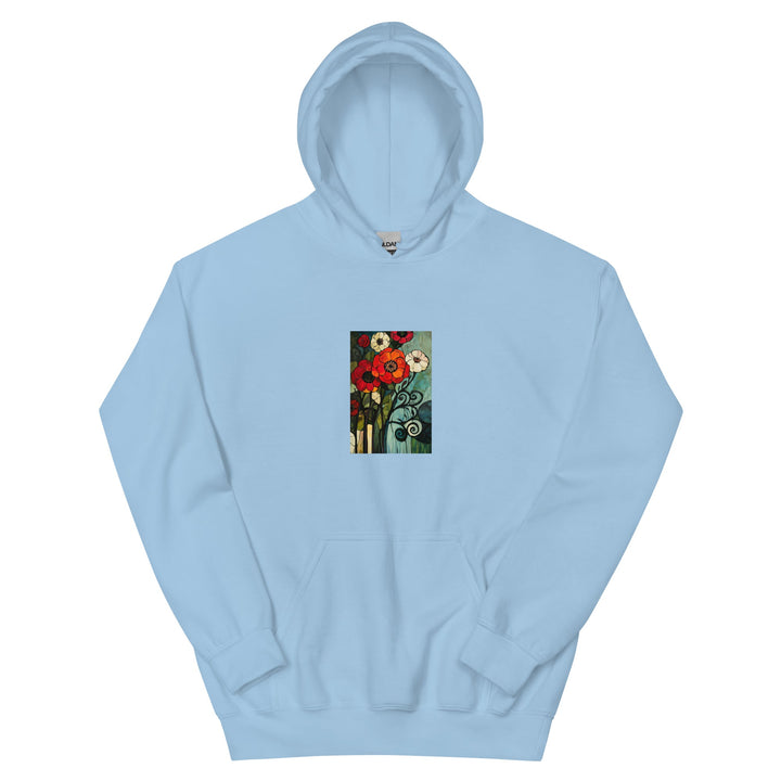 "Rainbow Rose" Comfortable Hoodie - Polendo Design