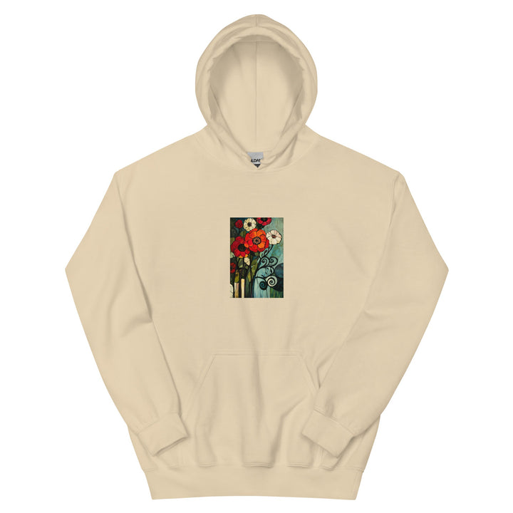"Rainbow Rose" Comfortable Hoodie - Polendo Design