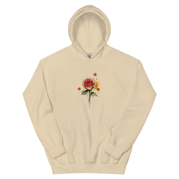 "A touch of Rose" Unique Hoodie - Polendo Design rose graphic hoodie rose graphic hoodie