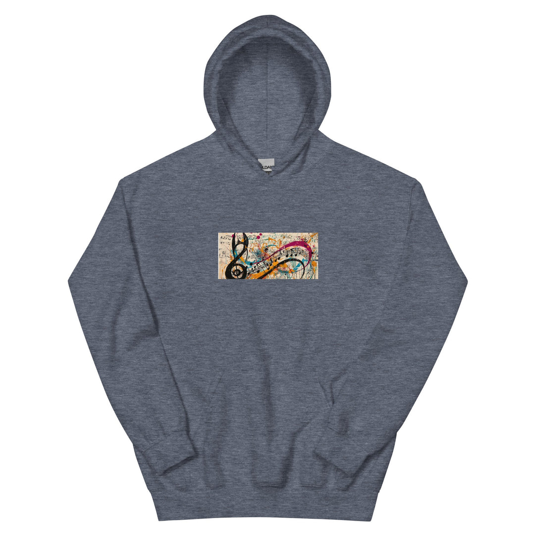"Jazz in color" Stylish Hoodie Tops/Sweatshirts &amp; Hoodies