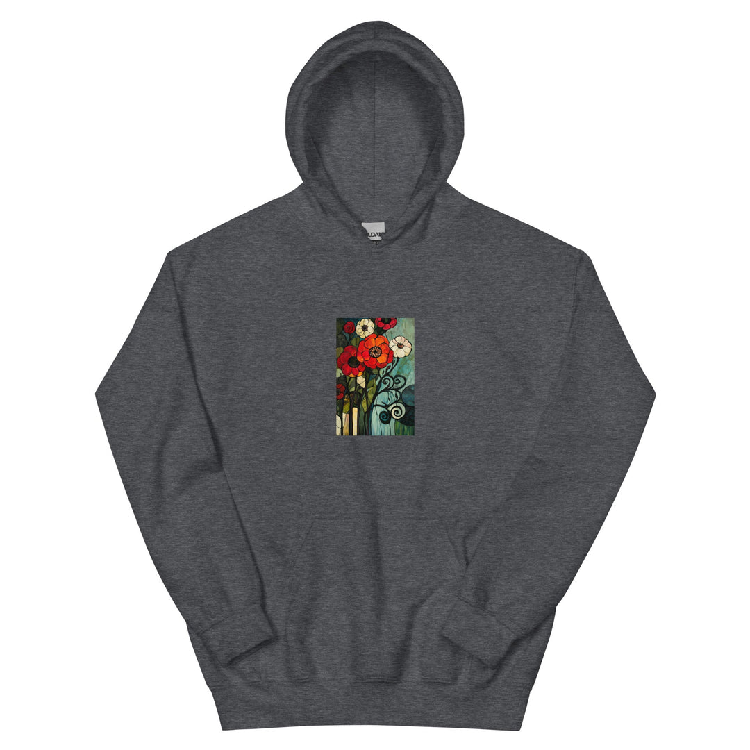 "Rainbow Rose" Comfortable Hoodie - Polendo Design