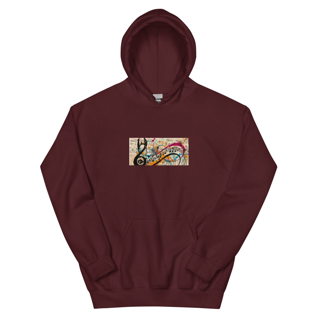 "Jazz in color" Stylish Hoodie Tops/Sweatshirts &amp; Hoodies