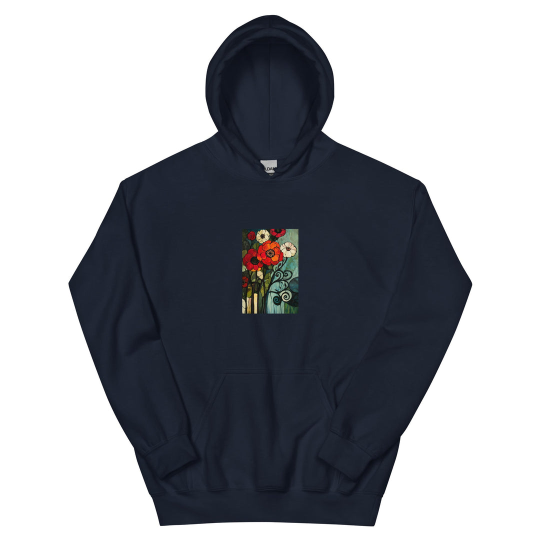 "Rainbow Rose" Comfortable Hoodie - Polendo Design