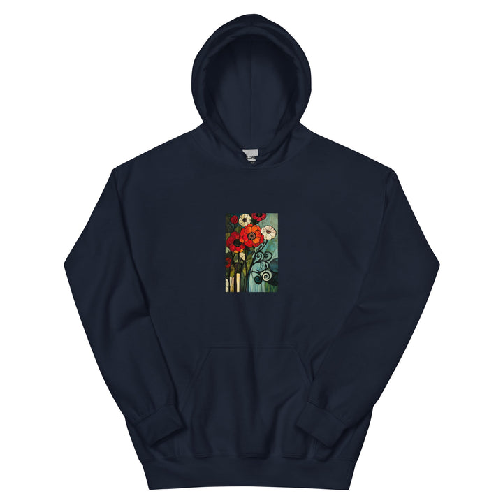 "Rainbow Rose" Comfortable Hoodie - Polendo Design