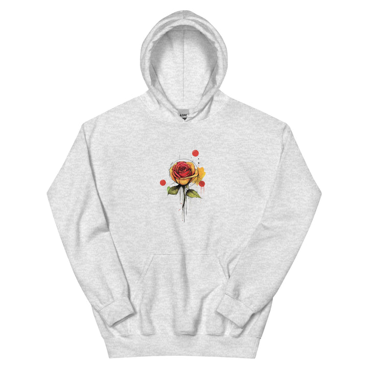 "A touch of Rose" Unique Hoodie - Polendo Design rose graphic hoodie rose graphic hoodie