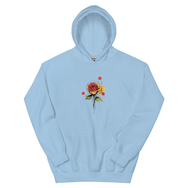 "A touch of Rose" Unique Hoodie - Polendo Design rose graphic hoodie rose graphic hoodie