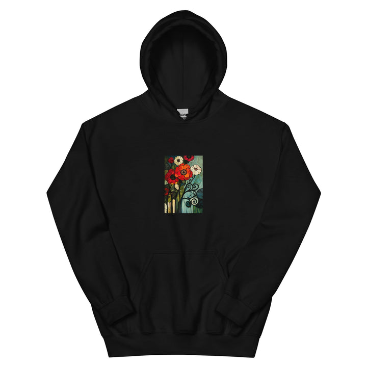 "Rainbow Rose" Comfortable Hoodie - Polendo Design