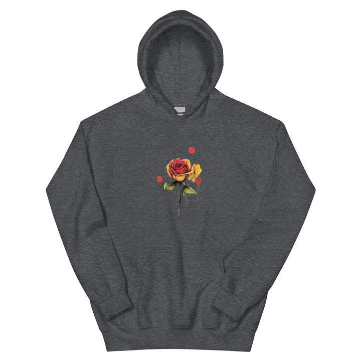 "A touch of Rose" Unique Hoodie - Polendo Design rose graphic hoodie rose graphic hoodie