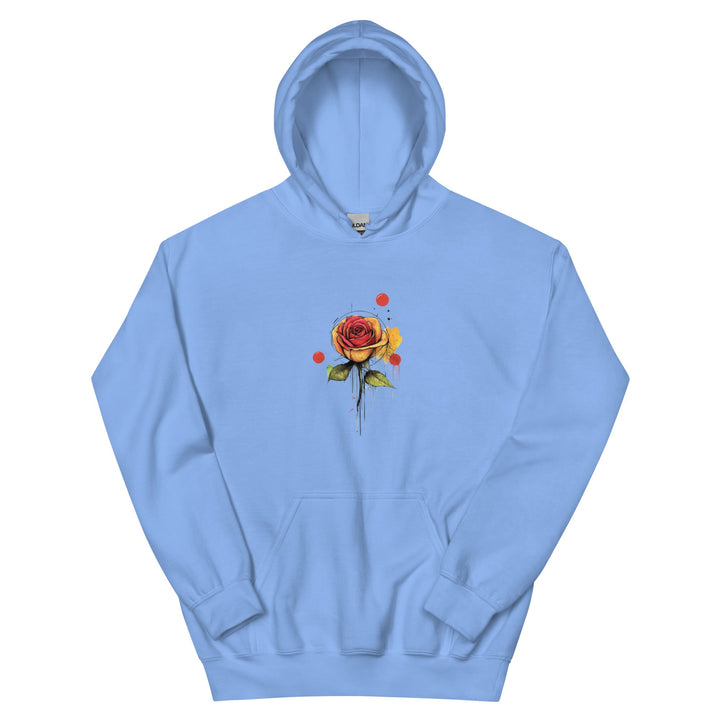 "A touch of Rose" Unique Hoodie - Polendo Design rose graphic hoodie rose graphic hoodie