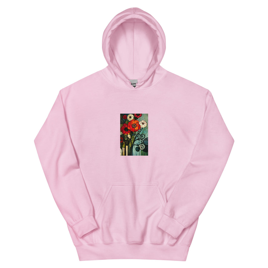 "Rainbow Rose" Comfortable Hoodie - Polendo Design