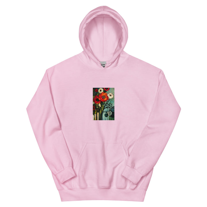 "Rainbow Rose" Comfortable Hoodie - Polendo Design